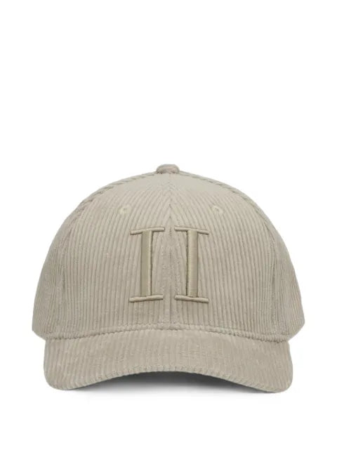 Les Deux embroidered corduroy baseball cap