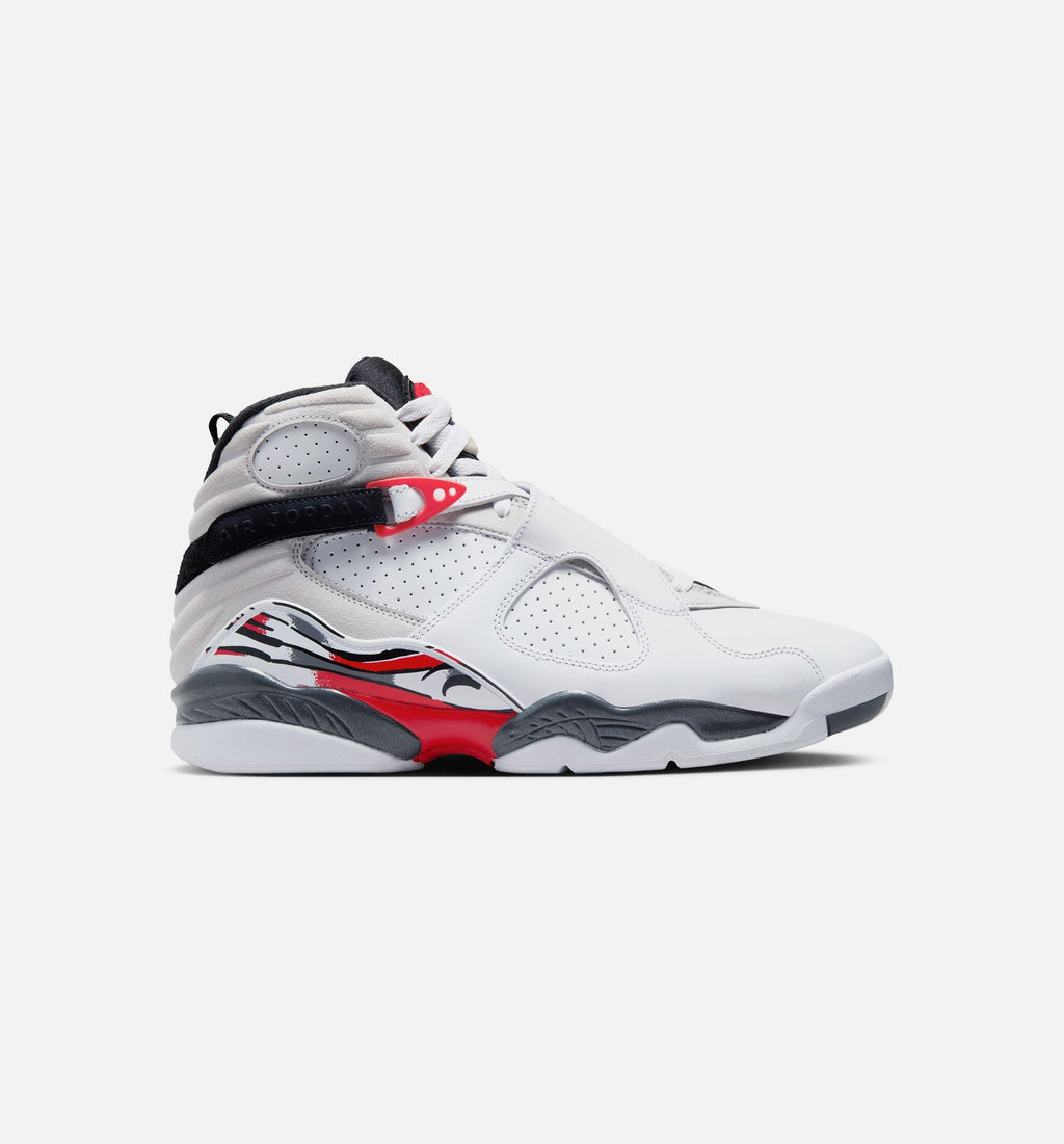 Air Jordan 8 Retro “White and True Red” Men's Lifestyle Shoes